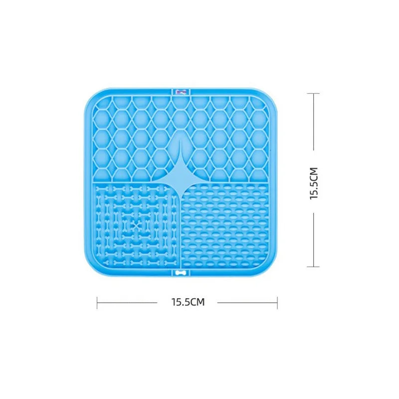 Interactive Dog Lick Mat - Innovative Surface Design for an Engaging and Calming Licking Experience
