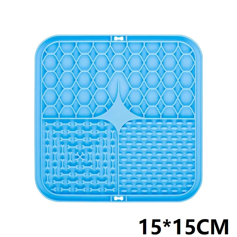 Interactive Dog Lick Mat - Innovative Surface Design for an Engaging and Calming Licking Experience